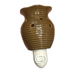 Scentsy Brown Ceramic Plug-In Warmer